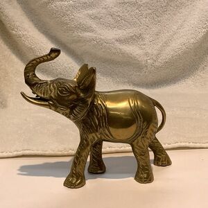 Brass Elephant Figurine